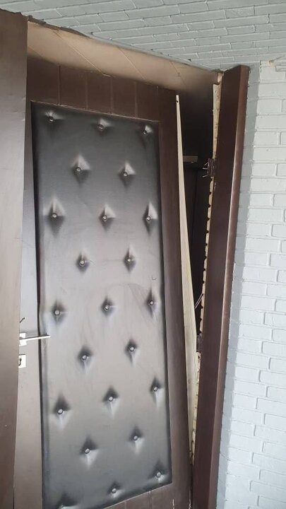 خسارت وارده به سالن ایرانیان وزنهبرداری پس از بمباران + عکس