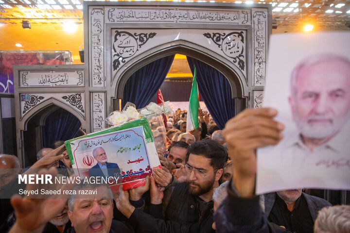 مراسم تشیبع شهید دکتر سید کمال خرازی