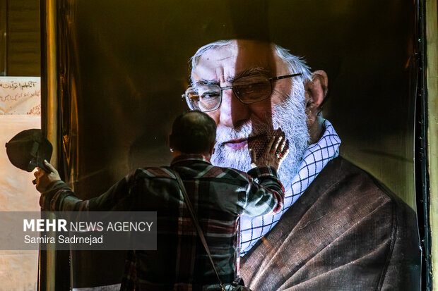 اجتماع حمایت از رزمندگان در مقابله با دشمن آمریکایی - صهیونی