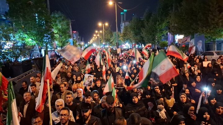 میدان داری مردم گالیکش در پنجاه و دومین شب از اجتماعات حماسی