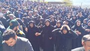 بدرقه باشکوه شهدای گردان تخریب در زنجان