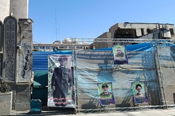 روایت حمله دشمن به کلانتری بهارستان؛ زیر آوار هم خدمت تعطیل نشد