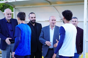 مهدی تاج - تمرین تیم ملی فوتبال ایران