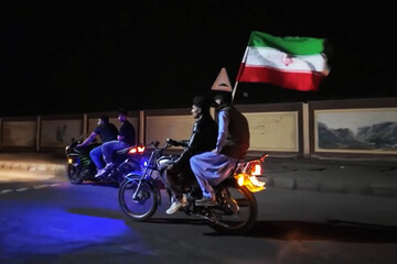 رژه موتوری «جوانان بلوچ» شهر زاهدان