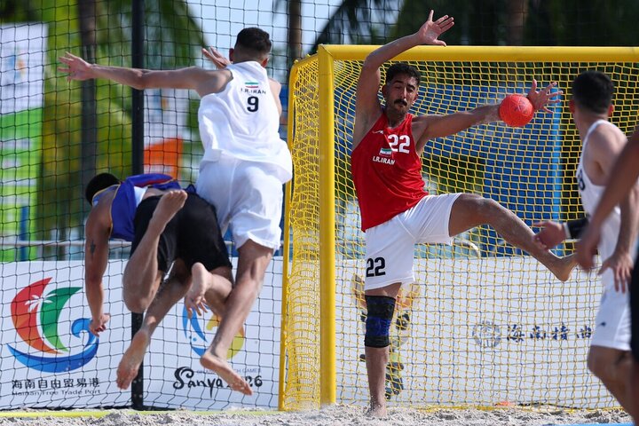 Sanya 2026: Iran beach handball start on high