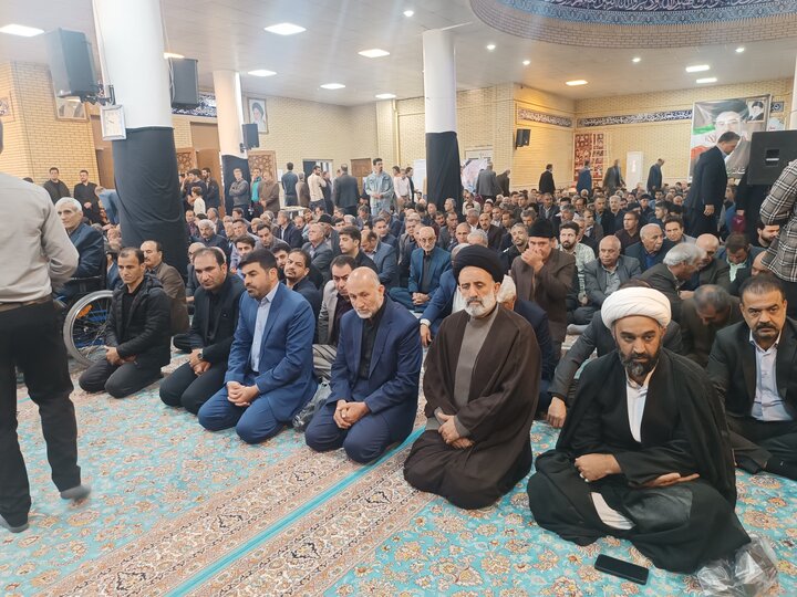 اربعین شهدای جنگ رمضان در شهرستان ایوان