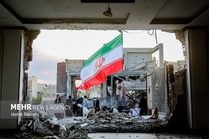 تجاوز آمریکایی- صهیونی به منطقه مسکونی در قم