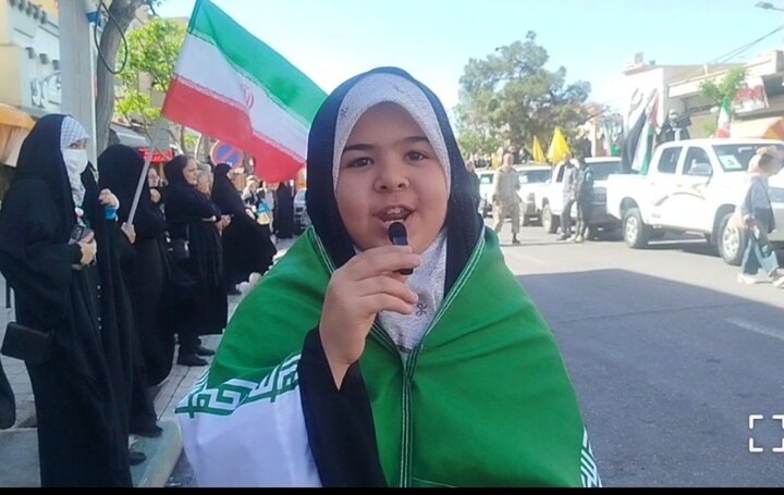 پیام بانوان ساوجی از حضور در اجتماع بزرگ جان فدای رهبر