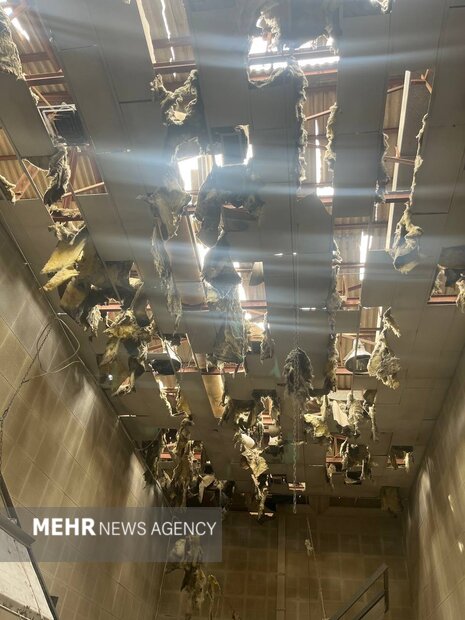 آسیب شدید به آکادمی ملی بیلیارد و اسنوکر در حملات صهیونی + عکس