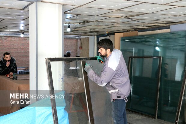 گروه‌های جهادی، پای کار بازسازی مناطق آسیب دیده در جنگ