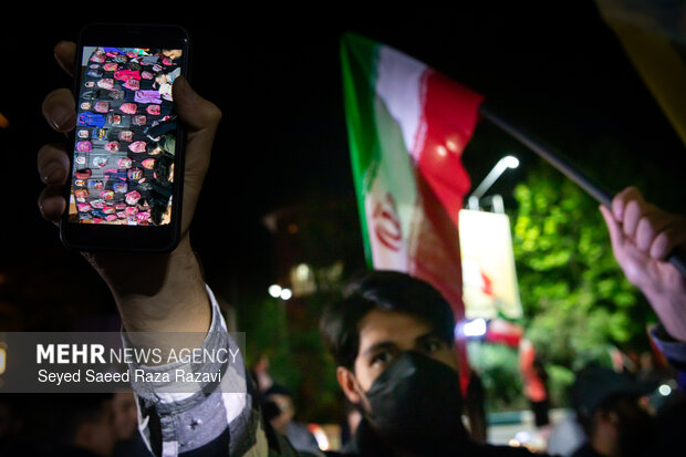 تجمع مردمی در محکومیت جنایات رژیم آمریکایی - صهیونی