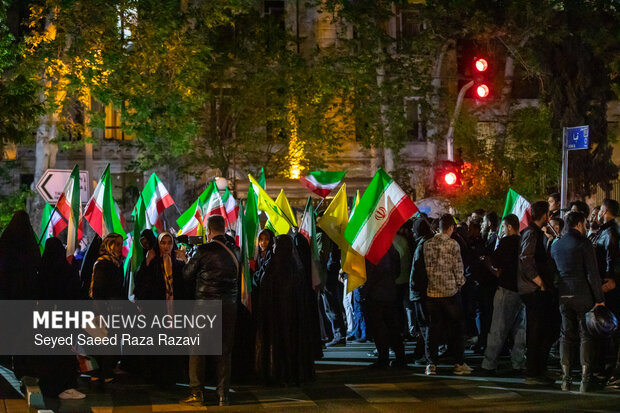 تجمع مردمی در محکومیت جنایات رژیم آمریکایی - صهیونی