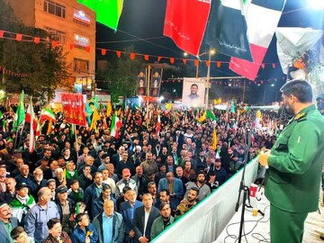 سردار باقری: مردم ۵۰ روز در پاسداری از انقلاب اسلامی میدان‌داری کردند