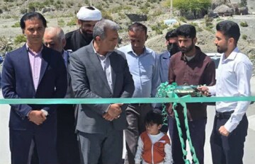 افتتاح طرح هادی روستای «خمینی‌شهر» در بشاگرد با اعتبار ۴۲ میلیارد ریال