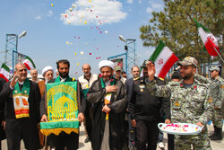 حضور کاروان زیر سایه خورشید در آستارا