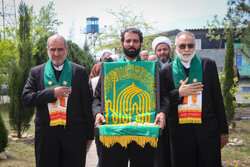 استقبال مردم جلین از کاروان «زیر سایه خورشید»