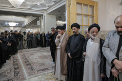 مراسم چهلم شهید خطیب در قم