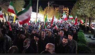 پنجاه و چهارمین شب تجمع مردم ولایتمدار شهرکرد