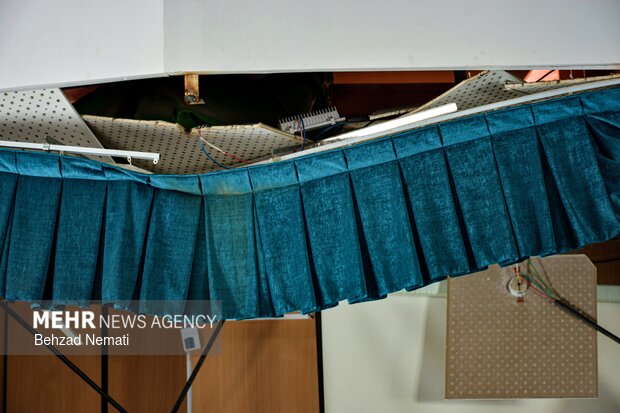 تخریب مراکز آموزشی دیواندره در جنگ رمضان