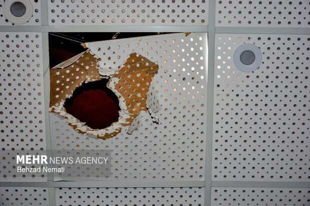 تخریب مراکز آموزشی دیواندره در جنگ رمضان