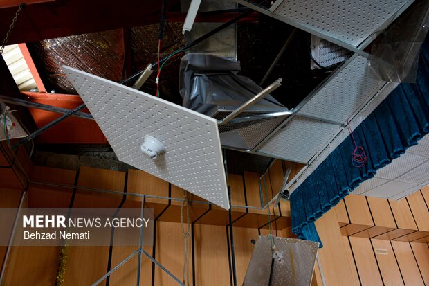 تخریب مراکز آموزشی دیواندره در جنگ رمضان