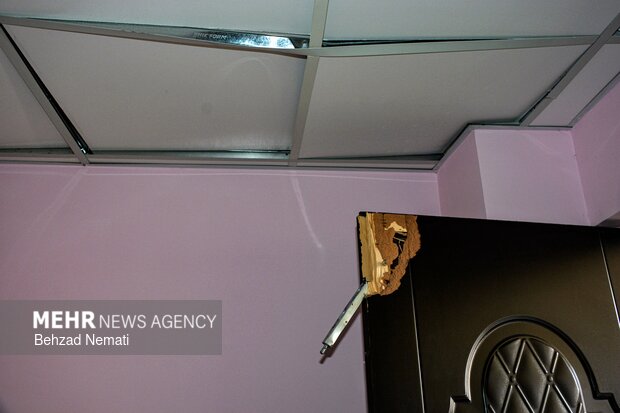 تخریب مراکز آموزشی دیواندره در جنگ رمضان