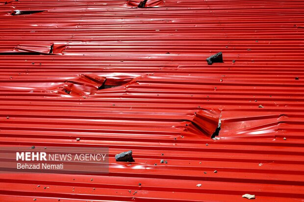 تخریب مراکز آموزشی دیواندره در جنگ رمضان