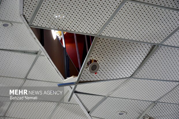 تخریب مراکز آموزشی دیواندره در جنگ رمضان