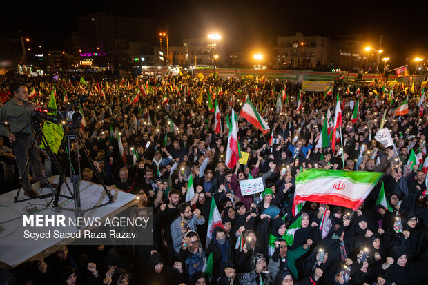 People in Tehran denounce US-Israeli attack on Iran
