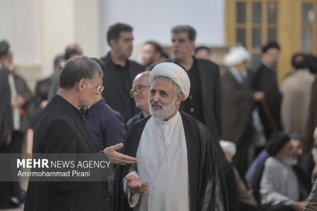 مراسم چهلم شهادت حجت‌الاسلام شهید خطیب در قم