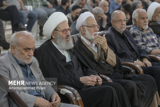 مراسم چهلم شهادت حجت‌الاسلام شهید خطیب در قم