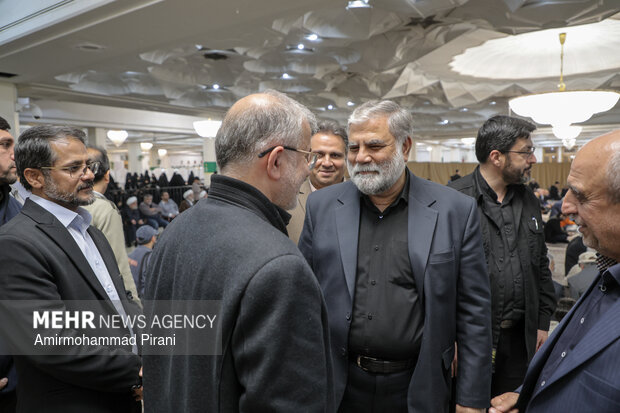 مراسم چهلم شهادت حجت‌الاسلام شهید خطیب در قم