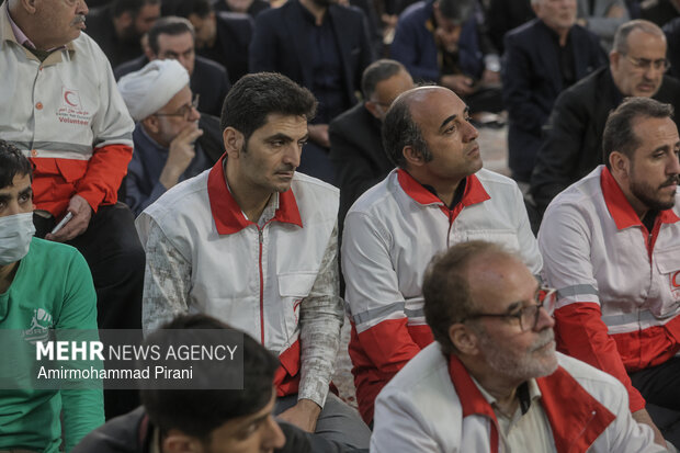 مراسم چهلم شهادت حجت‌الاسلام شهید خطیب در قم