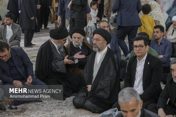 مراسم چهلم شهادت حجت‌الاسلام شهید خطیب در قم