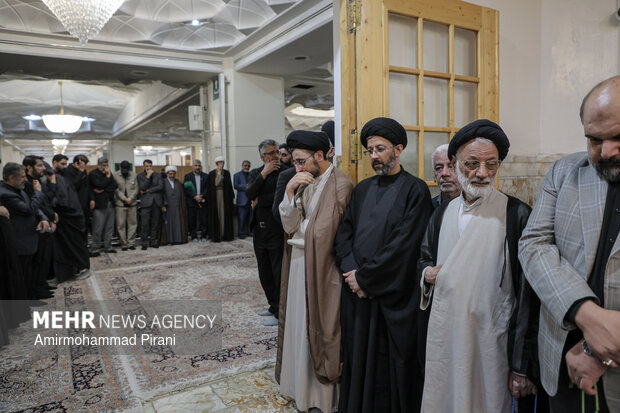 مراسم چهلم شهادت حجت‌الاسلام شهید خطیب در قم