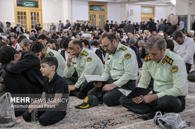 مراسم چهلم شهادت حجت‌الاسلام شهید خطیب در قم