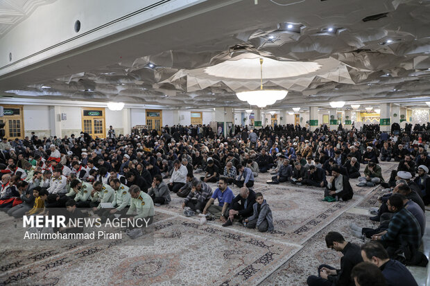 مراسم چهلم شهادت حجت‌الاسلام شهید خطیب در قم