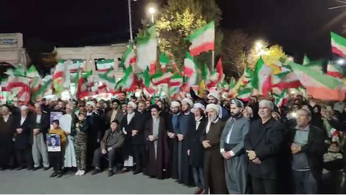 تجدید بیعت مردم ارومیه با رهبری و انقلاب در موج شصت و چهار