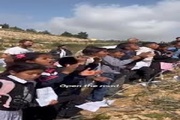 VIDEO: Palestinian children protest against siege on school