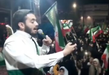 تجمع حماسی مردم بناب در پنجاه‌وششمین روز متوالی