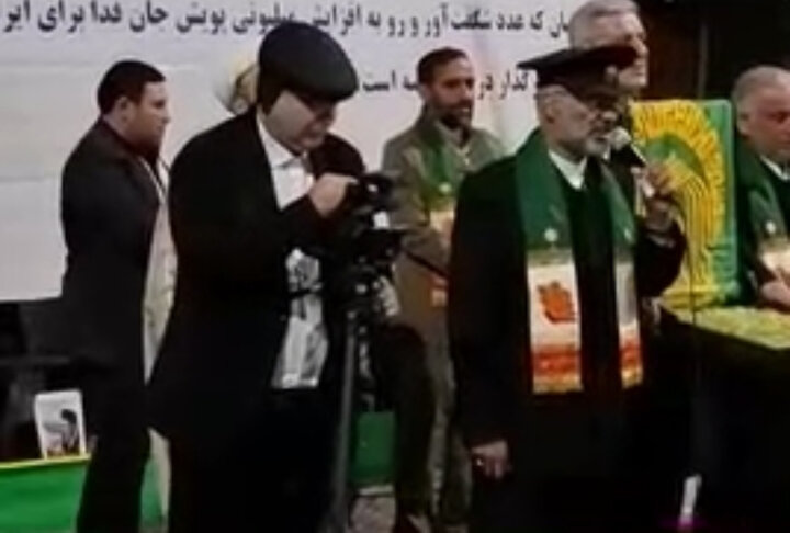 حضور کاروان زیرسایه خورشید در موج ۵۴ مردم سلماس در خونخواهی رهبر شهید