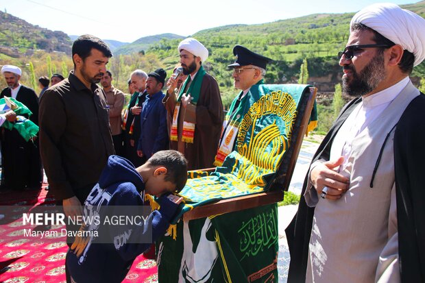 کاروان زیر سایه خورشید در بجنورد