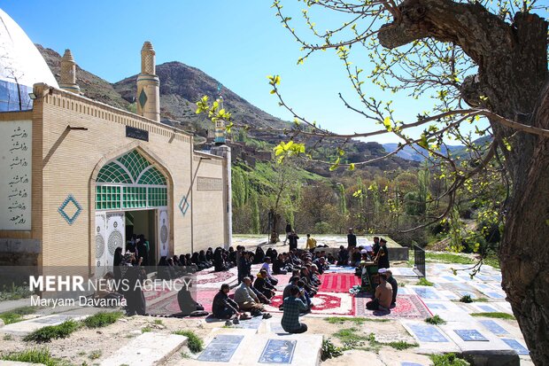 کاروان زیر سایه خورشید در بجنورد