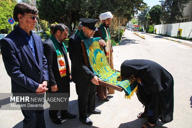 حضور کاروان رضوی در شهرستان مانه
