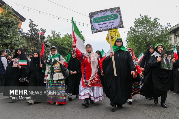 اجتماع بانوان جان فدا در رشت