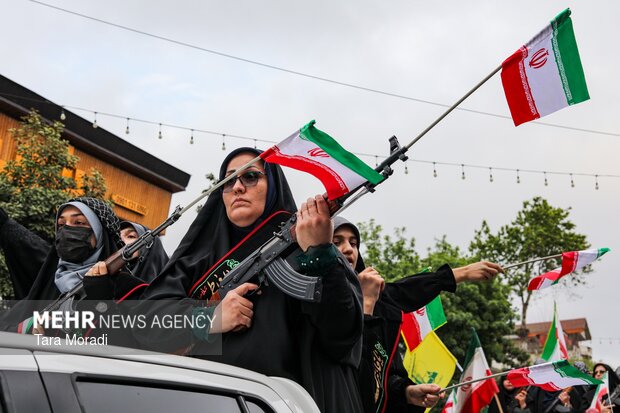 Grand Gathering of Women “Devoted to Iran” in Rasht
