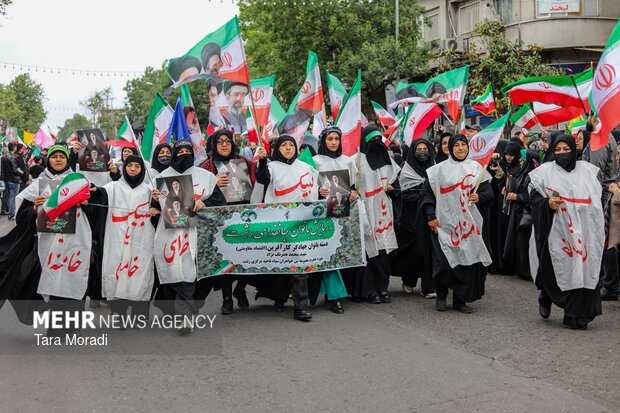 Grand Gathering of Women “Devoted to Iran” in Rasht
