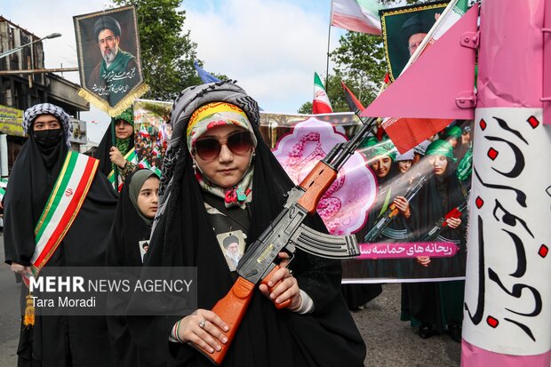 Grand Gathering of Women “Devoted to Iran” in Rasht
