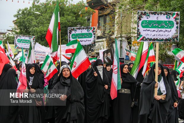 Grand Gathering of Women “Devoted to Iran” in Rasht
