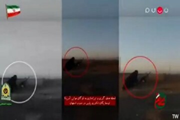 VIDEO: Iran's police commando unit shoots down US aircraft